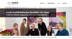 Desktop Screenshot of aochd.se