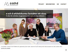 Tablet Screenshot of aochd.se